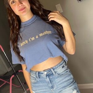 Light Blue Bit*ch I’m A Mother T-Shirts (brand-new)